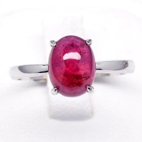 Ruby Gemstone Fashion Ring in 925 Sterling Silver