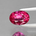 0.48ct 5x3.5mm Oval Natural Unheated Purplish Red Ruby Gemstone Mozambique