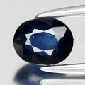 0.61ct 5x4mm Oval Deep Blue Sapphire - Ceylon Gemstone