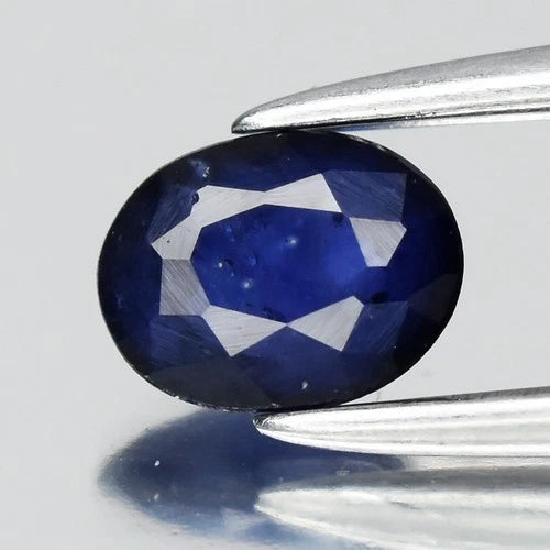 0.38ct 5x3.8mm Oval Blue Sapphire - Ceylon Gemstone