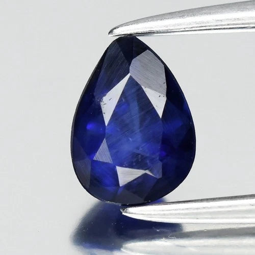 0.59ct 5.7x4.2mm Oval Deep Blue Sapphire - Ceylon Gemstone