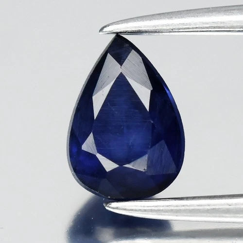 0.68ct 5.8x4.2mm Pear Blue Sapphire - Ceylon Gemstone