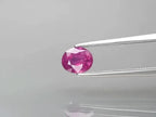 CERTIFICATE Incl.* 0.90ct Oval Pink Sapphire Gemstone Mozambique *Heated - Video 1 of 1
