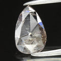 0.48ct Pear Rose Cut Natural Untreated Fancy Pinkish Brown Diamond I1