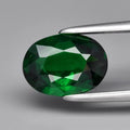 1.46ct 8.2x6mm Oval Natural Forest Green Tsavorite Garnet, Tanzania