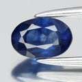0.67ct 6x4mm Oval Blue Sapphire - Ceylon Gemstone