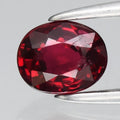 0.52ct 5.2x4.2mm VS Oval Natural Purplish Red Spinel Gemstone, Myanmar