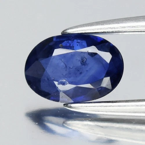 0.46ct 6x4mm Oval Blue Sapphire - Ceylon Gemstone