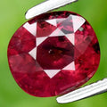 1.52ct 7x6.2mm Cushion Red Ruby Gemstone Mozambique *Heated