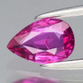 0.50ct 6.2x4mm Pear Unheated Pink Sapphire Gemstone, Mozambique