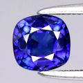 0.94ct 5.5x5.5mm VVS Cushion Blue Sapphire - Ceylon Gemstone