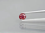 CERTIFICATE Incl.* 0.54ct 4.6mm Round Natural Red Ruby Gemstone *Heated - Video 1 of 1