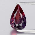 1.65ct Pear Natural Blue Purplish Pink Sapphire - Unheated Tanzania Gemstone