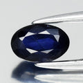0.62ct 5.7x3.7mm Oval Deep Blue Sapphire - Ceylon Gemstone