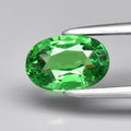 1.11ct 7.3x5mm Oval Natural Vibrant Green Tsavorite Garnet, Tanzania