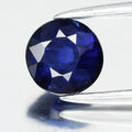 0.81ct 5.5mm Round Blue Sapphire - Ceylon Gemstone