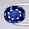 0.95ct 6.5x5.3mm VS Oval Blue Sapphire - Ceylon Gemstone