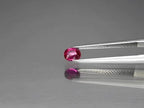 CERTIFICATE Incl.* 0.52ct Cushion Unheated Purplish Red Ruby, Mozambique - Video 1 of 1