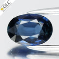 GLC CERTIFIED 0.60ct VVS Oval Natural Blue Sapphire - Heated, Africa Gemstone