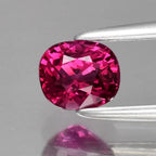 CERTIFICATE Incl.* 0.52ct Cushion Unheated Purplish Red Ruby, Mozambique