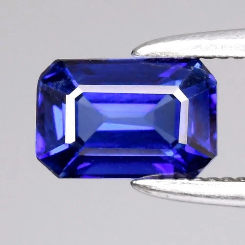 0.81ct 6x4mm VS Octagon Blue Sapphire - Ceylon Gemstone