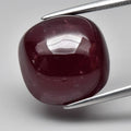 Big! 13.02ct 13x12.6mm Cushion Cabochon Natural Reddish Purple Rhodolite Garnet
