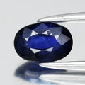 0.68ct 6x4mm Oval Blue Sapphire - Ceylon Gemstone