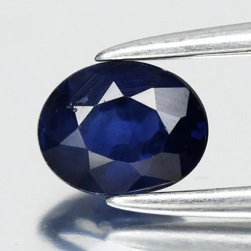 0.51ct 5.2x4mm Oval Blue Sapphire - Ceylon Gemstone