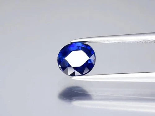 CERTIFICATE Incl.*1.05ct Oval Natural Untreated Blue Kyanite Gemstone, Sri-Lanka - Video 1 of 1