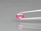CERTIFICATE Incl.* 0.58ct Oval Natural Unheated Purple-Red Ruby, Gemstone - Video 1 of 1