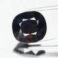 Big! 8.10ct Cushion Natural Deep Orangish Blue Sapphire - Heated, Madagascar