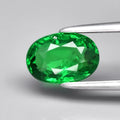 1.07ct 7.3x5mm Oval Natural Shocking Green Tsavorite Garnet Tanzania