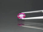 CERTIFICATE Incl.*0.90ct Oval Pink Sapphire MozambiqueGemstone - Video 1 of 1