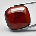 19.27ct 17x16mm Cushion Cabochon Natural Medium Orange Hessonite Garnet, Africa