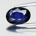 0.53ct 6x4mm Oval Deep Blue Sapphire - Ceylon Gemstone