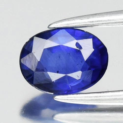 0.64ct 5.8x4.3mm Oval Blue Sapphire - Ceylon Gemstone