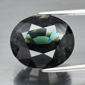 Marvelous! 6.87ct VVS Oval Natural Bluish Green Tourmaline Unheated Mozambique