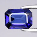 0.96ct 7.2x4.8mm VS Octagon Blue Sapphire - Ceylon Gemstone