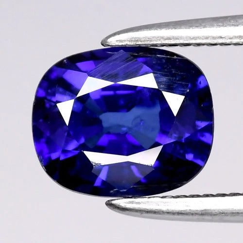 1.16ct 6.5x5.5mm VS Cushion Blue Sapphire - Ceylon Gemstone