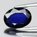 0.70ct 6.5x4.8mm VS Oval Blue Sapphire - Ceylon Gemstone