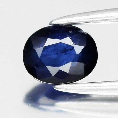 0.47ct 5x4mm Oval Blue Sapphire - Ceylon Gemstone