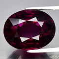 Big! 11.48ct 14.8x11.5mm VVS Oval Natural Reddish Purple Rhodolite Garnet