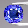 0.98ct 6x5.5mm VS Cushion Blue Sapphire - Ceylon Gemstone
