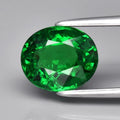 Amazing! 1.81ct 8x6.7mm Oval Natural Shocking Green Tsavorite Garnet, Tanzania