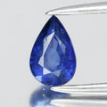 0.57ct 5.8x4mm Pear Blue Sapphire - Ceylon Gemstone