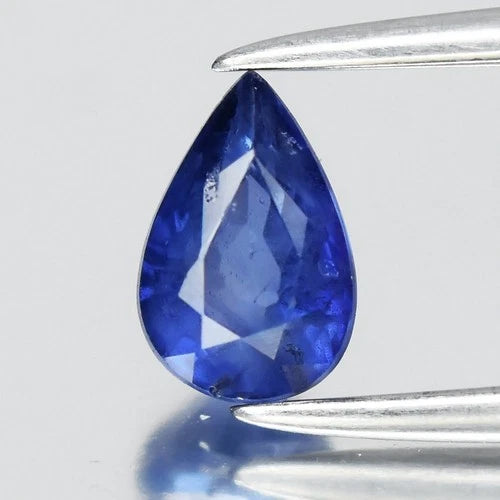 0.57ct 5.8x4mm Pear Blue Sapphire - Ceylon Gemstone