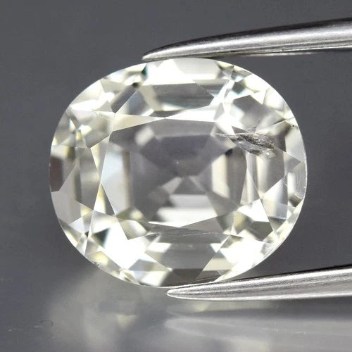 2.99ct 9.5x8.5mm VS Oval Natural Light Green Tourmaline - Unheated, Africa