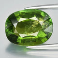 3.34ct 11x8.5mm Oval Natural Green Tourmaline - Unheated, Mozambique Gemstone