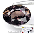 GLC CERTIFIED*0.91ct VS Oval Natural Pinkish Orange Sapphire - Unheated Africa