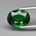 1.54ct 8.2x6.2mm Oval Natural Shamrock Green Color Tsavorite Garnet, Tanzania